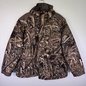 Magellan Outdoors Jacket Mens 3XL Realtree Max-5 Camo Hunting Waterproof Parka